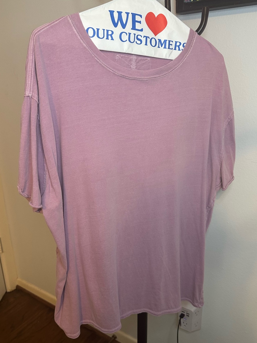 We The Free T-shirt in lavendar size M